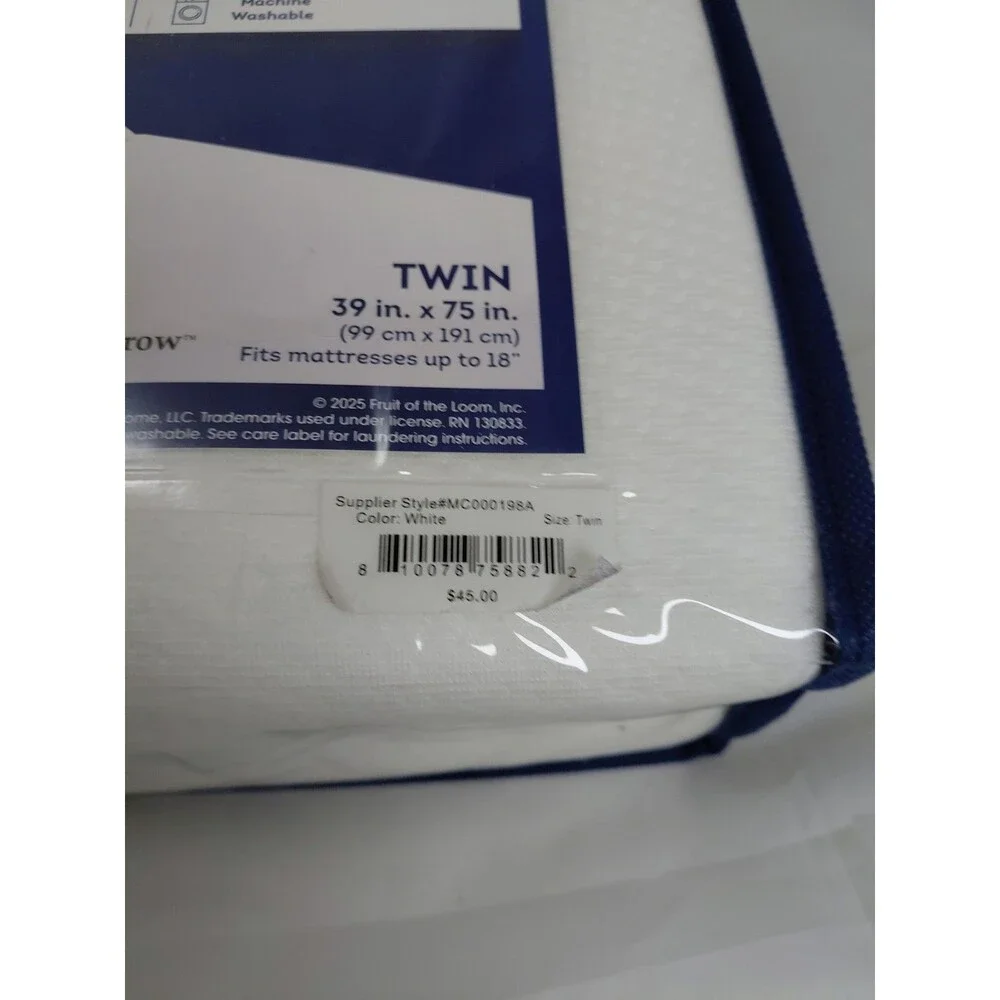 Fruit Of The Loom Mattress Protector Twin